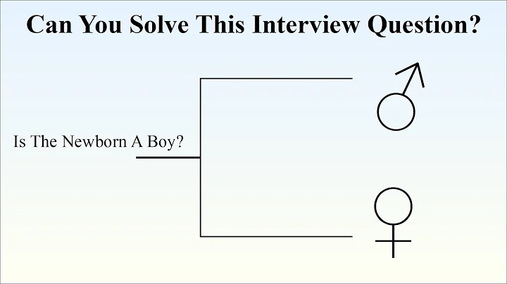 How To Solve The Probability The Newborn Is A Boy - HARD Interview Question - DayDayNews