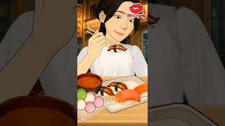 Asmr Fresh Sushi Bites Chewy Dango Mukbang Relaxing Japanese Eating Sound