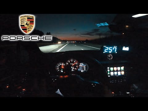 0-270 KmH | Porsche Macan Turbo | Night | Top Speed And Acceleration Test