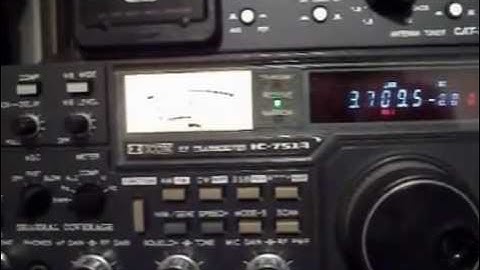 Remote Shack Recording of G0MTQ and M0BCV in QSO Test (Thanks for video Stu)