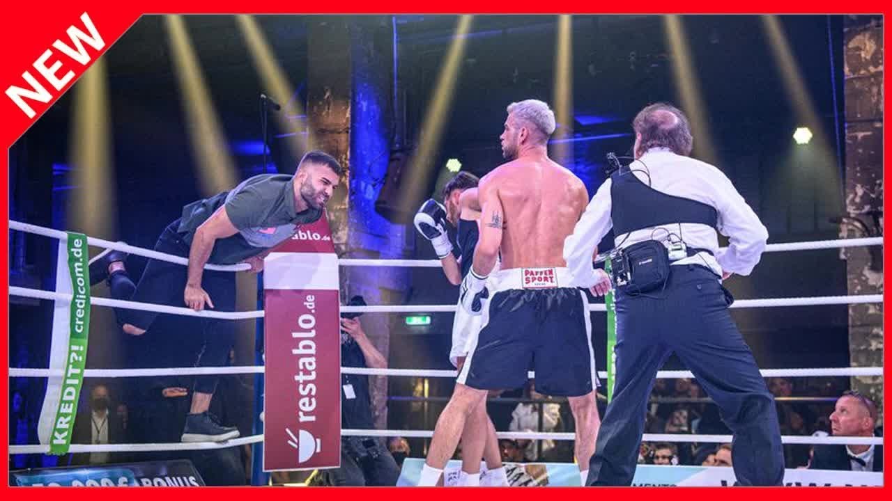 Krasse Bilder: Hier stürmte Rafi den Promiboxen-Ring