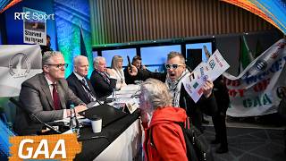 'There's a moral responsibility' - Peter Canavan on the protests at GAA's Annual Congress