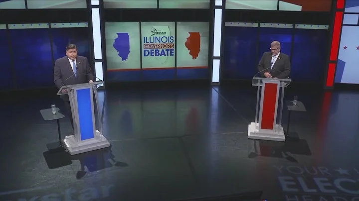 Pritzker and Bailey meet for final televised debate before election