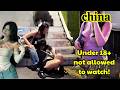 Nighttime street scene in Shanghai, Beijing China There are many beautiful women -travel documentary