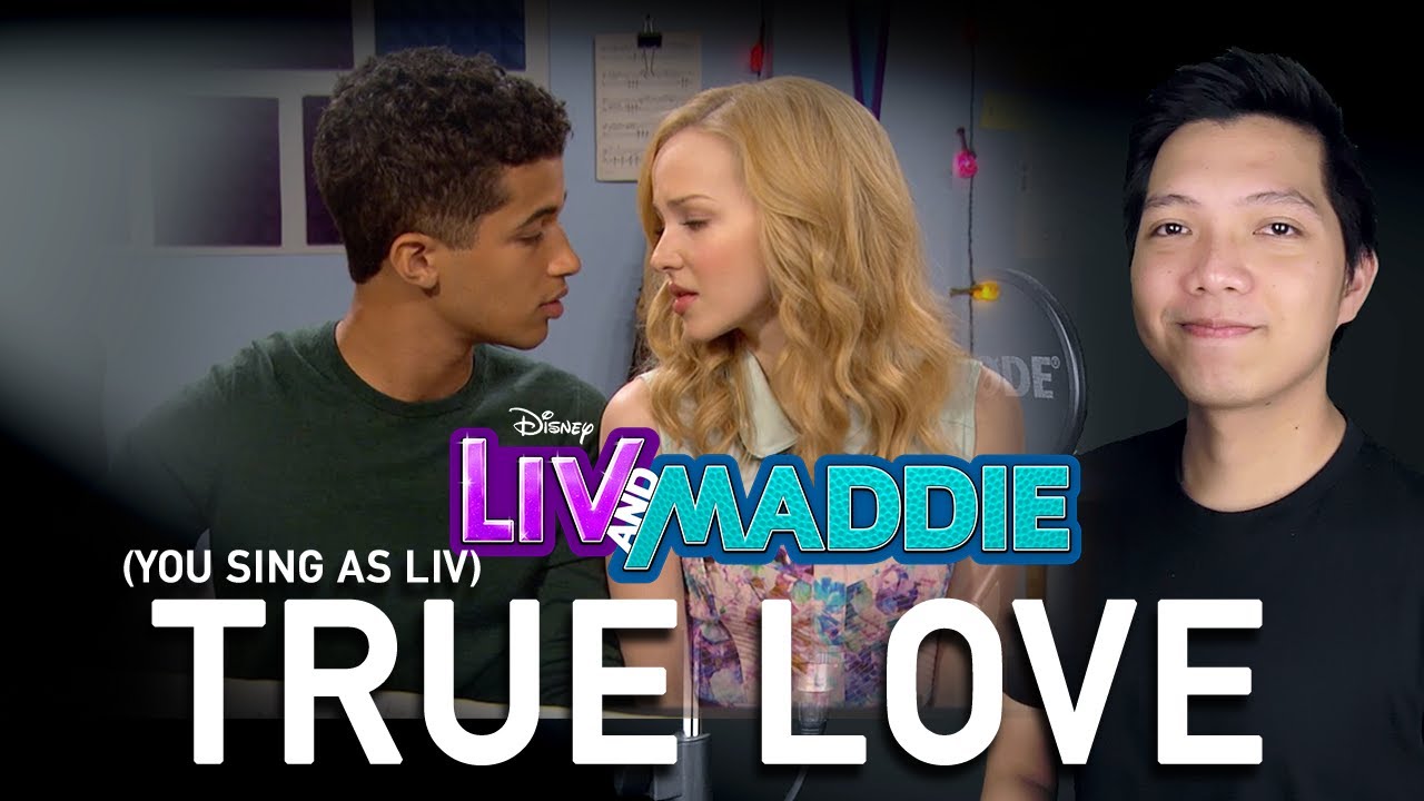 True Love Piano Duet HoldenJordan Fisher Part Only   Karaoke   Liv and Maddie