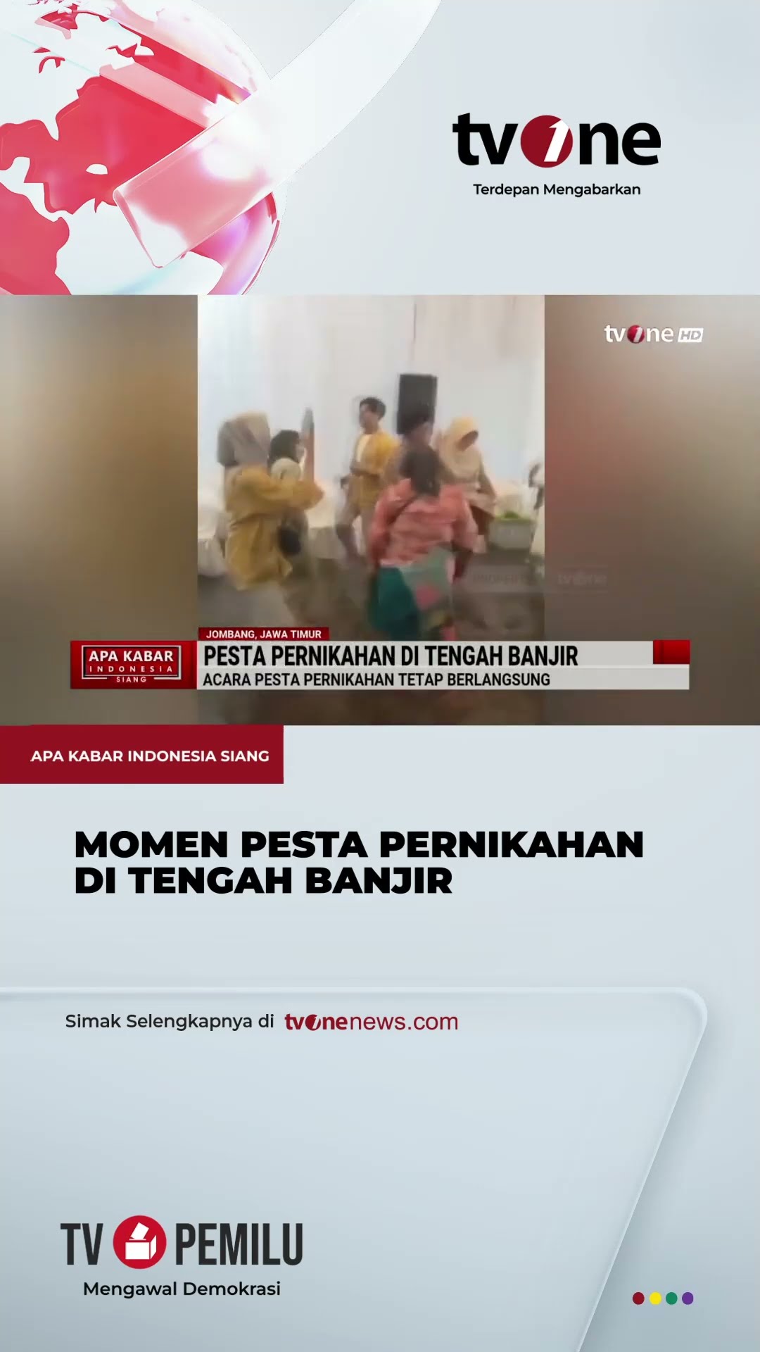 Pesta Pernikahan di Jombang Kebanjiran, Momen Bahagia Berubah Menjadi Kepanikan | tvOne