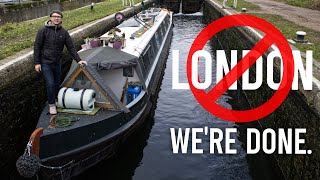 We’re Done Living On A NARROWBOAT In LONDON. The Realities.