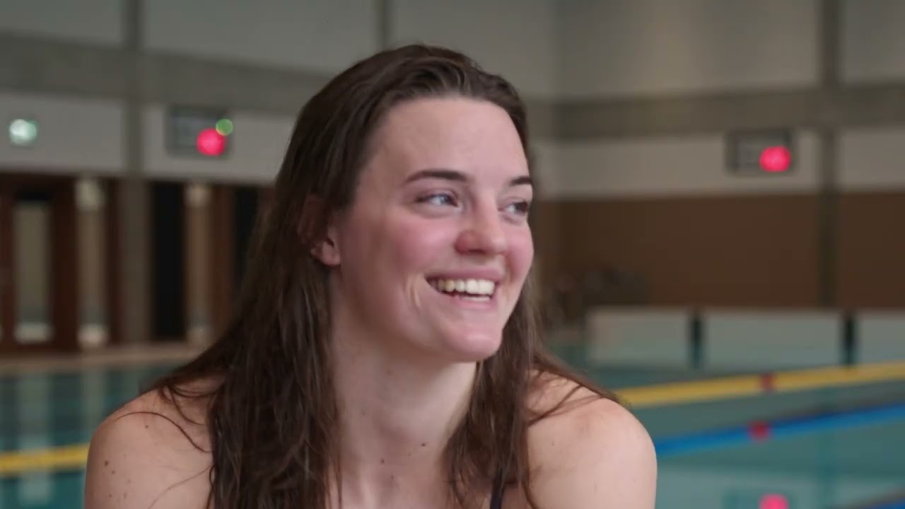 010 op weg naar Parijs met zwemmers Tessa Giele en Sean Niewold