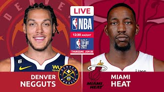 Nuggets vs Heat game 3 | Live NBA Finals 2023