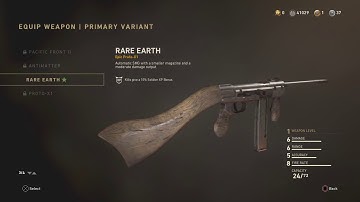cod ww2 dlc gun 