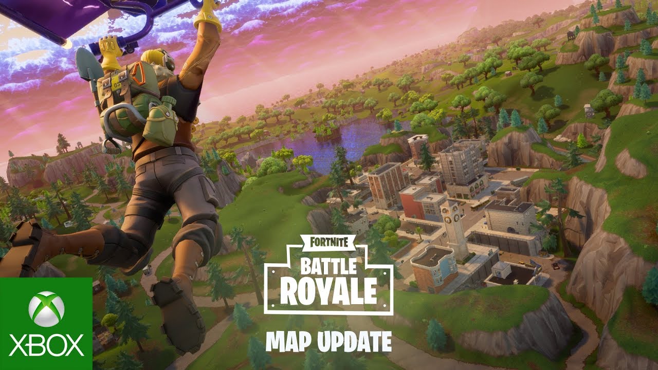 Fortnite - Battle Royale Map Update - YouTube