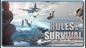 PUBG BATTLE ROYALE ON MOBILE!!! (Rules of Survival / Terminator 2 GamePlay) IOS/ANDROID