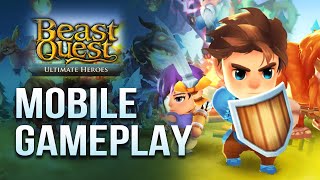 Love tower defense games? Check this out! / Mobile Gameplay / Beast Quest Ultimate Heroes screenshot 5
