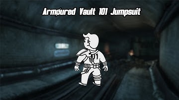 Fallout 3: Unique Items Guide #1 - Armoured Vault 101 Jumpsuit