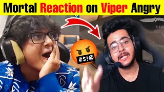 Mortal Reaction on Viper Angry 🤬🔥