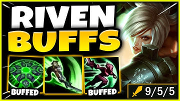 TESTING OUT THE NEW RIVEN BUFFS!! (HOW STRONG IS IT?) S12 RIVEN TOP GAMEPLAY (Season 12 Riven Guide)