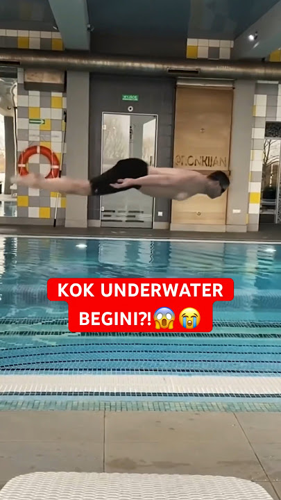 TUTORIAL UNDERWATER SAAT BERENANG YANG BENAR DARI TIMBOI! 🏊🏻‍♂️😱✅