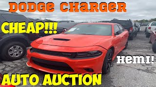 IAA INSURANCE AUTO AUCTION ADESSA WALK AROUND DODGE CHARGER