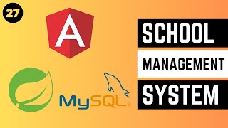School Management Project with Spring Boot & Angular | Part 27 | Apply Leave Rest API