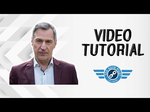 SEO Autopilot, How to set up a campaign and basic settings