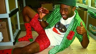 Golf wang watermelon cat tee