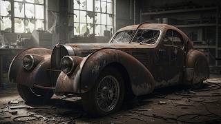 ASMR Car Restoration! 1938 Bugatti Type 57SC Atlantic Full Restoration screenshot 4