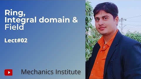 Ring, Integral domain & Field ।। Ring Theory Lect#02 ।। Abstract Algebra ।। B.Sc ।। School Lecturer