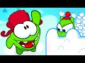 Om Nom Stories - Snowball Fight ❄️ Winter Compilation ☃️ Cartoon for kids Kedoo Toons TV