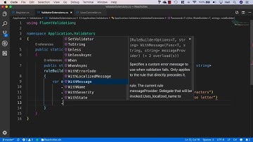 ASP NET Core Identity Legacy   Adding a Fluent Validator extension for password validation