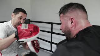 Tomáš Pollák - Boxing training