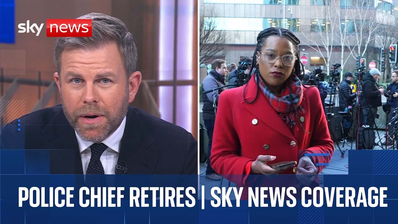 West Midlands Police chief to retire after Maccabi fan ban fallout | Sky News coverage