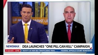 NEWSMAX Wake Up America with Carl Higbie and former DEA Agent in Charge Derek Maltz on 121821