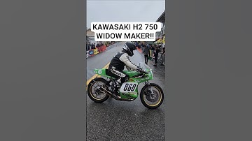 KAWASAKI H2 750 WIDOW MAKER @ TOWER STREET VINTAGE HILL CLIMB