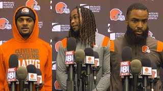 Deshaun Watson, Kareem Hunt and Anthony Walker Press Conference | November 8th, 2023