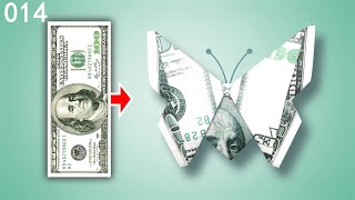 Origami Money Butterfly | Origami Butterfly | Origami Dollar Butterfly
