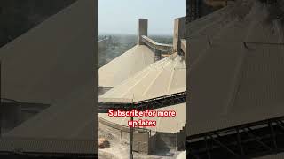 Clinker Storage Silo #cementfactory #trending #cementplant #viralvideo #trending #silo