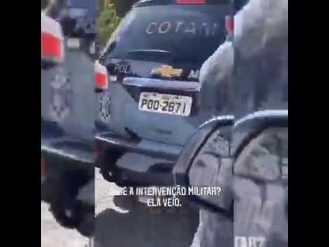 Quem são essas pessoas que pedem intervenção e não aguentam 1 minuto de repressão policial?