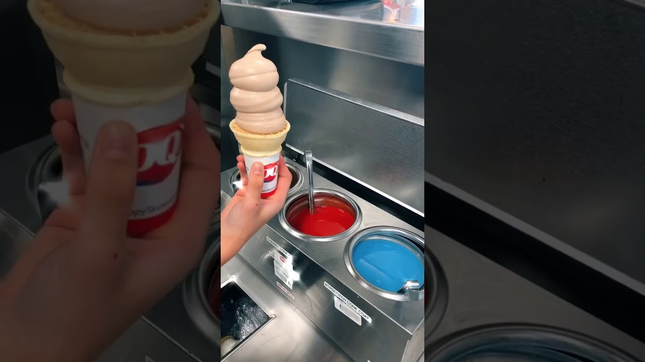 medium Chocolate Cherry Dipped Cone!! 