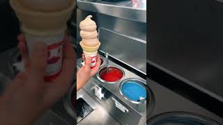 medium Chocolate Cherry Dipped Cone!! #dairyqueen #Shorts