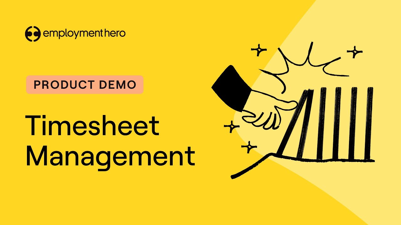 Timesheets Quick Demo Employment Hero YouTube