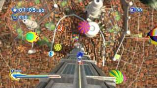 Sonic Generations Rooftop Run Act 2 Speed Run