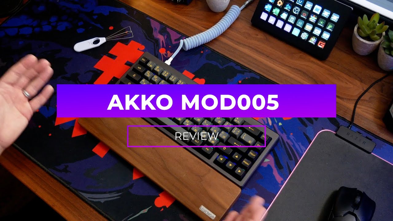 WOW! Akko MOD005 Keyboard Kit Review #akko #mod005 #customkeyboard