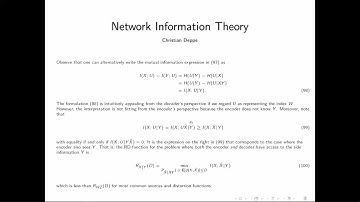 Remarks to the Results of lossy distrubuted Source Coding [L05.07]