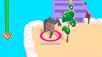 Monster Evolution 🦧🐬🔥 All Levels Gameplay Walkthrough (Android, iOS) | GameKar