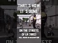 That&#39;s How It&#39;s Done | On the Streets of L.A. (1993) | #Shorts