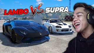 Lamborghini Vs. Turbo SUPRA!!  | (INTENSE SPEED CHASE) screenshot 4