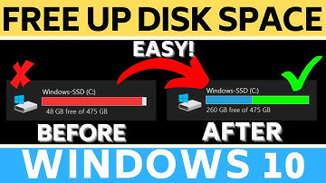 How to FREE Up Disk Space in Windows 10 PC & Laptop - Get More Than 30GB+ of Storage