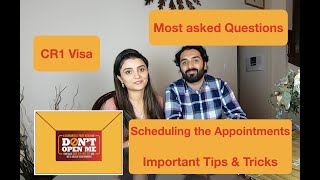 US CR1 Spouse Visa Full Process Part 2 || Full time period for CR1 visa || Tips & Tricks