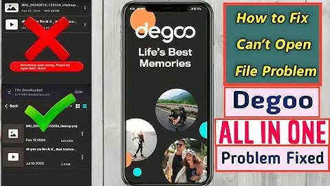 How to Fix Degoo App Not Working or Not Opening or Data Retrieve Problem on Android & iOS | Quick