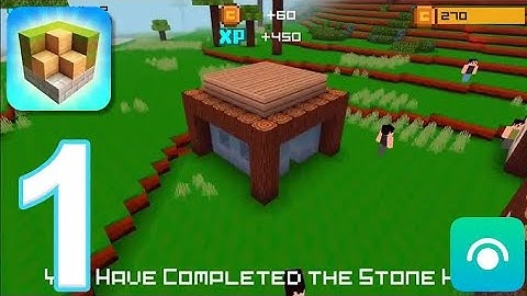 Block Craft 3D: City Building Simulator - Gameplay Walkthrough Part 1 - Level 1-4 (iOS)